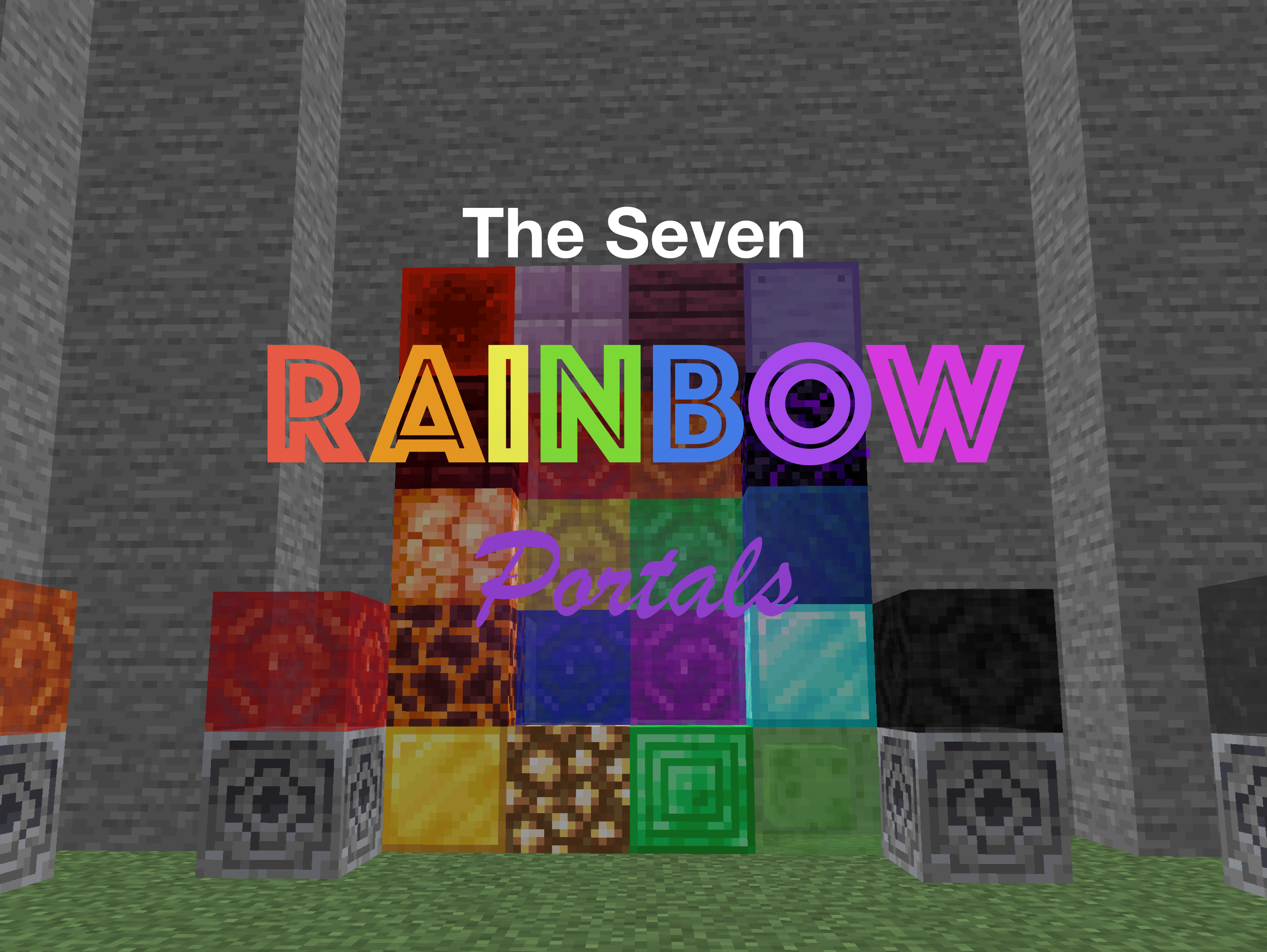 Herunterladen The Seven Rainbow Portals zum Minecraft 1.16.2